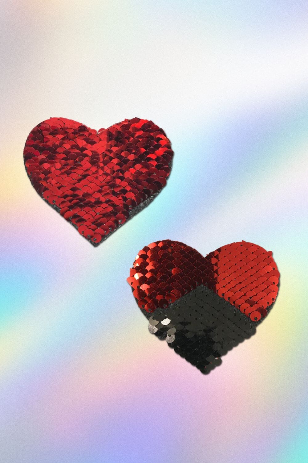 Sea Dragon Studio sequin womens festival pasties — Burning Man and rave wear, worn at festival.