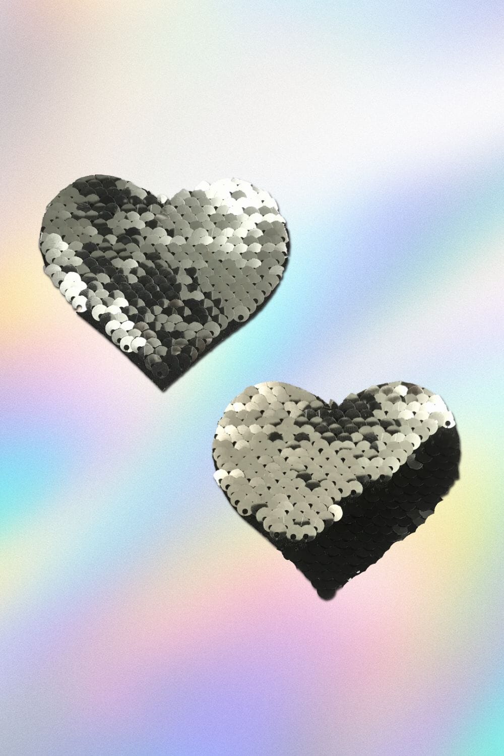 Sea Dragon Studio sequin womens festival pasties — Burning Man and rave wear, worn at festival.