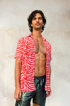 Sea Dragon Studio The Coastal Mirage – Heatwave Shirt gender-neutral festival wear — festival and rave wear, worn at festival.