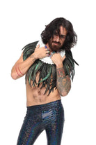 Sea Dragon Studio iridescent gender-neutral festival accessory — festival and rave wear, worn at festival.