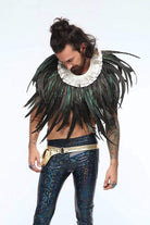 Sea Dragon Studio iridescent gender-neutral festival accessory — festival and rave wear, worn at festival.