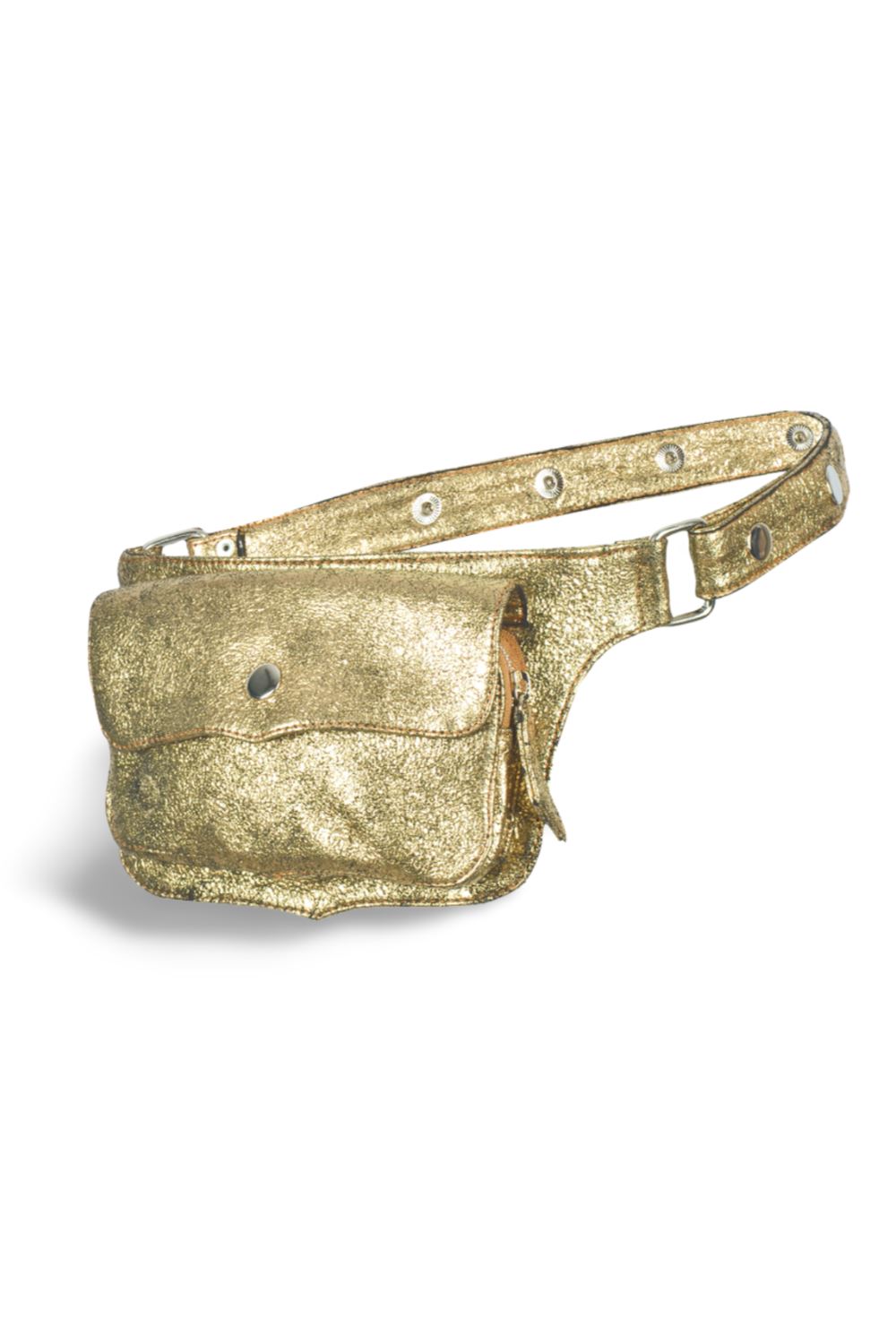 Sea Dragon Studio leather gender-neutral festival belt — festival and rave wear, worn at festival.