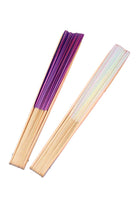Iridescent Glam XL Hand Fan | 2 Colors Accessories Other Sea Dragon Studio 