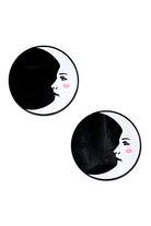 Sea Dragon Studio Man in the Moon Nipple Pasties womens festival pasties — festival and rave and pride wear, worn at festival.