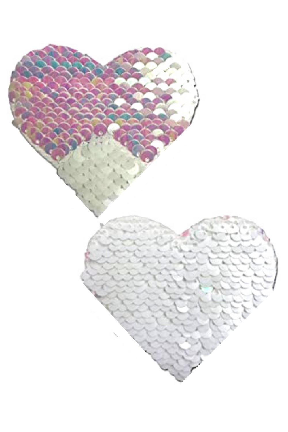 Sea Dragon Studio iridescent womens festival pasties — festival and rave wear, worn at festival.